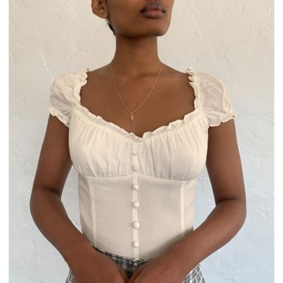 Reformation Tops - NWT - Reformation Bev Top - Sz 6